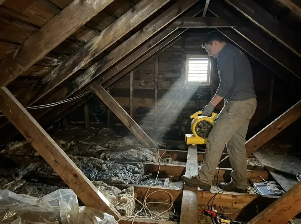 attic-water-damage-drying-proc-007 — frequently asked questions, Emergency Water Extraction & 24/7 Flood Response in Parkwoo…